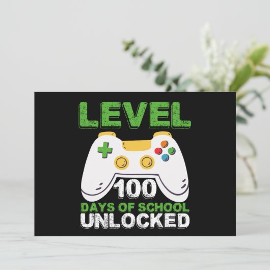 Level 100-dagen game-spel zonder vergrendeling op  kaart (Staand voorkant)