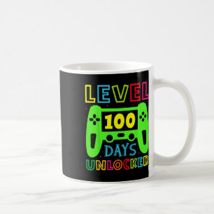 Level 100-dagen game-spel zonder vergrendeling op koffiemok