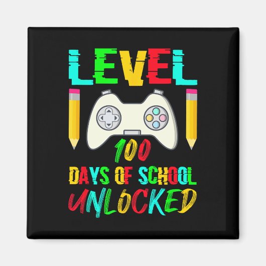 Level 100-dagen game-spel zonder vergrendeling op magneet (Voorkant)