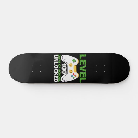 Level 100-dagen game-spel zonder vergrendeling op persoonlijk skateboard (Horizontaal)