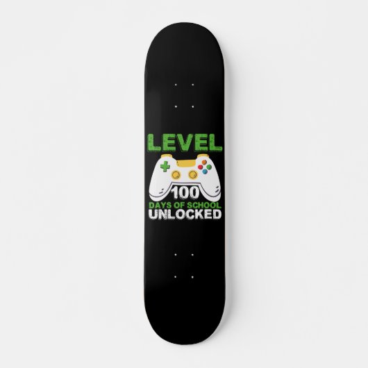 Level 100-dagen game-spel zonder vergrendeling op  persoonlijk skateboard (Voorkant)