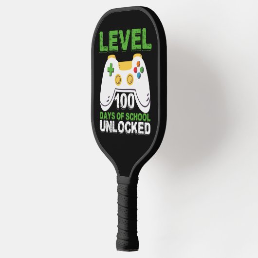 Level 100-dagen game-spel zonder vergrendeling op  pickleball paddle (Links)