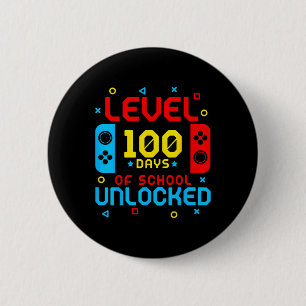 Level 100-dagen game-spel zonder vergrendeling op ronde button 5,7 cm