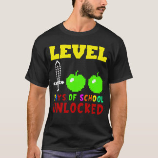Level 100-dagen game-spel zonder vergrendeling op  t-shirt