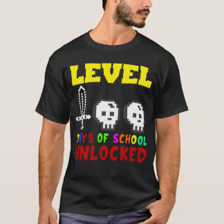 Level 100-dagen game-spel zonder vergrendeling op  t-shirt