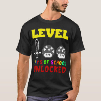 Level 100-dagen game-spel zonder vergrendeling op  t-shirt