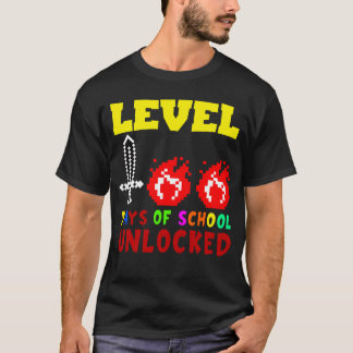 Level 100-dagen game-spel zonder vergrendeling op  t-shirt