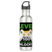Level 100-dagen game-spel zonder vergrendeling op  waterfles  (Voorkant)