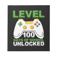 Level 100 Dagen School Ontgrendeld Gamer Videospel