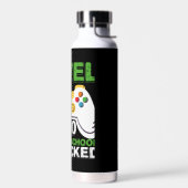 Level 100 Dagen School Ontgrendeld Gamer Videospel Waterfles (Links)