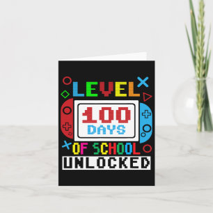 Level 100 Dagen School Ontgrendeld Videogames Jong Kaart