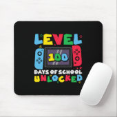 Level 100 dagen school ontgrendelde videogames jon muismat (Met muis)