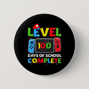 Level 100 Dagen School Voltooid Videospel 100ste Ronde Button 5,7 Cm