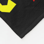 Level 100 dagen van school Complete Gamer Video Ga Fleece Deken (Hoek)