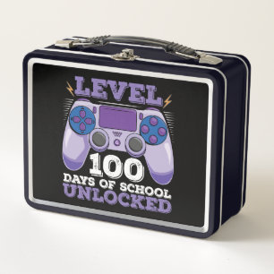 Level 100 Dagen Van School Ontgrendeld Gamer Gamen