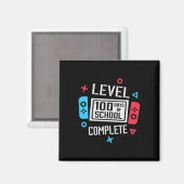 Level 100 Days of School Complete Video's Spel Sma Magneet (Voorkant / Achterkant)