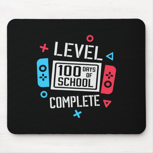 Level 100 Days of School Complete Video's Spel Sma Muismat (Voorkant)