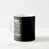 Level 100 Days of School ontgrendeld gaming Pixel  Koffiemok (Voorkant links)