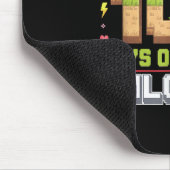 Level 100 Days of School ontgrendeld gaming Pixel  Muismat (Hoek)