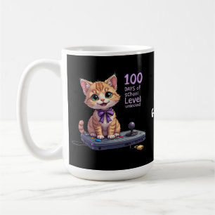 Level 100 Days of School Unlocked vieren Koffiemok