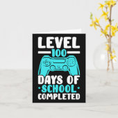 Level 100 Days of School voltooide videogame Kaart (Gele Bloem)