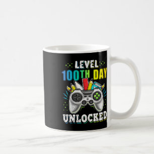 Level 100e Dag Van School Ontgrendeld Video's Game Koffiemok