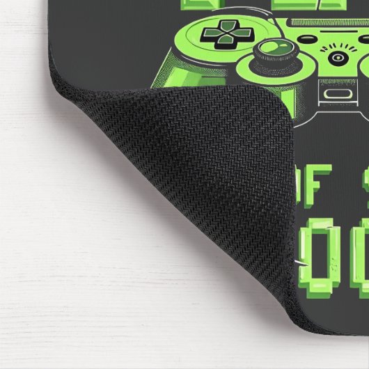 Level 100th Days of School Ontgrendeld Gaming Scho Muismat (Hoek)