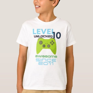 Level 10 Geweldige 2011-videokamer zonder vergrend T-shirt