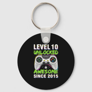 Level 10 Ontgrendeld Geweldig Sinds 2015 10e Verja Sleutelhanger