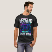 Level 10 Ontgrendeld Geweldig Sinds 2016 10e Verja T-shirt (Voorkant volledig)
