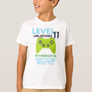 Level 11 Geweldige 2010-videoband zonder vergrende T-shirt