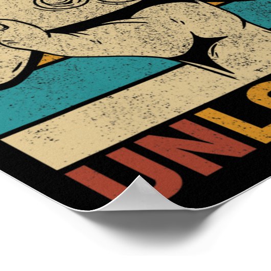 Level 11 Unlocked 11 Year Old Boy Bday Outfit 11th Poster (Hoek)