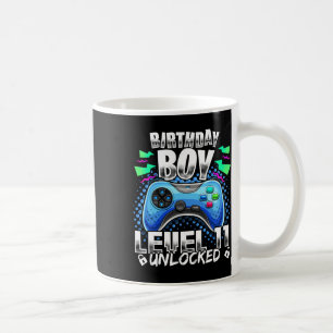 Level 11 Unlocked Video Game 11th Birthday Gamer G Koffiemok