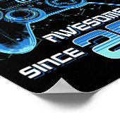 Level 11 Unlocked Video Game Party 11th Birthday G Poster (Hoek)