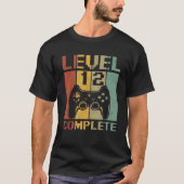 Level 12 complete gamer 12e verjaardag jongens tie t-shirt (Voorkant)