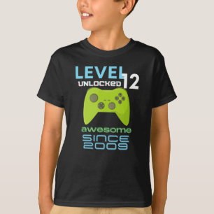 Level 12 Geweldige 2009-videoband zonder vergrende T-shirt