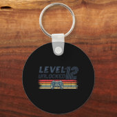 Level 12 Ontgrendeld Videospel 12e Verjaardag Game Sleutelhanger (Voorkant)