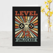 Level 12 Ontgrendelde Verjaardag van de Videogamer Kaart (Gele Bloem)