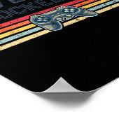 Level 12 Unlocked Video Game 12th Birthday Gamer B Poster (Hoek)