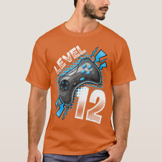 Level 12 Videospelcontroller 12e verjaardag Gamer T-shirt