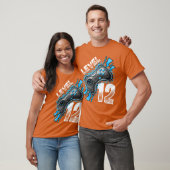Level 12 Videospelcontroller 12e verjaardag Gamer T-shirt (Unisex)