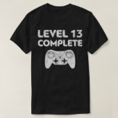 Level 13 Complete  13th Wedding Anniversary Gift  T-shirt (Design voorkant)