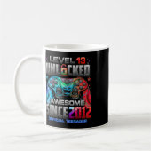 Level 13 Ontgrendeld Geweldig Sinds 2012 13e Verja Koffiemok (Links)