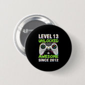 Level 13 Ontgrendeld Geweldig Sinds 2012 13e Verja Ronde Button 5,7 Cm (Voorkant /achterkant)