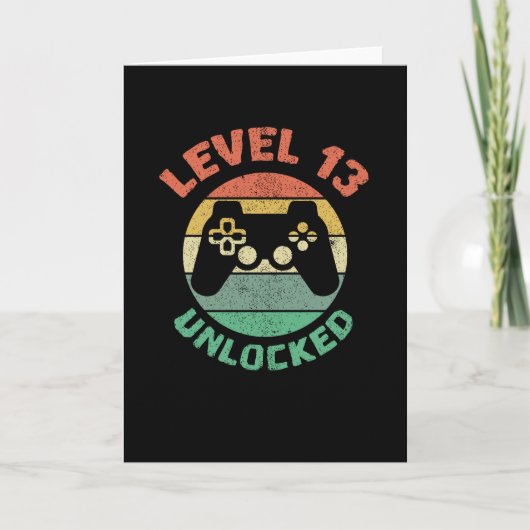 Level 13 Ontgrendeld Kaart (Voorkant)