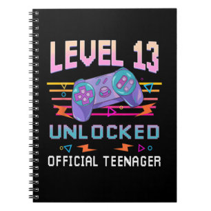 Level 13 Unlocked Official Teenager Video Game 13t Notitieboek