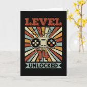 Level 14 Ontgrendelde Verjaardag van de Videogamer Kaart (Gele Bloem)