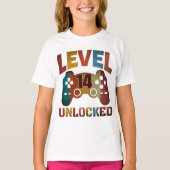 LEVEL 14 VRIJGESPEELD T-shirt (Voorkant)