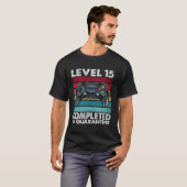 Level 15 Completed in Quarantine 2020 15th Anniver T-shirt (Voorkant volledig)