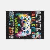 Level 15 Unlocked Awesome Since 2010 15th Birthday Fleece Deken (Voorkant (Horizontaal))